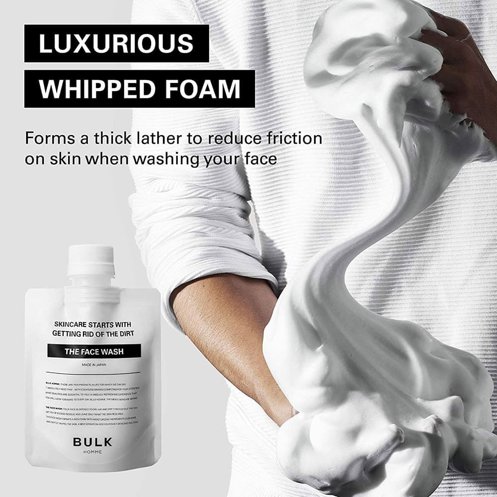 Conseils d'utilisation BULK HOMME The Face Wash BULKHOMME.fr
