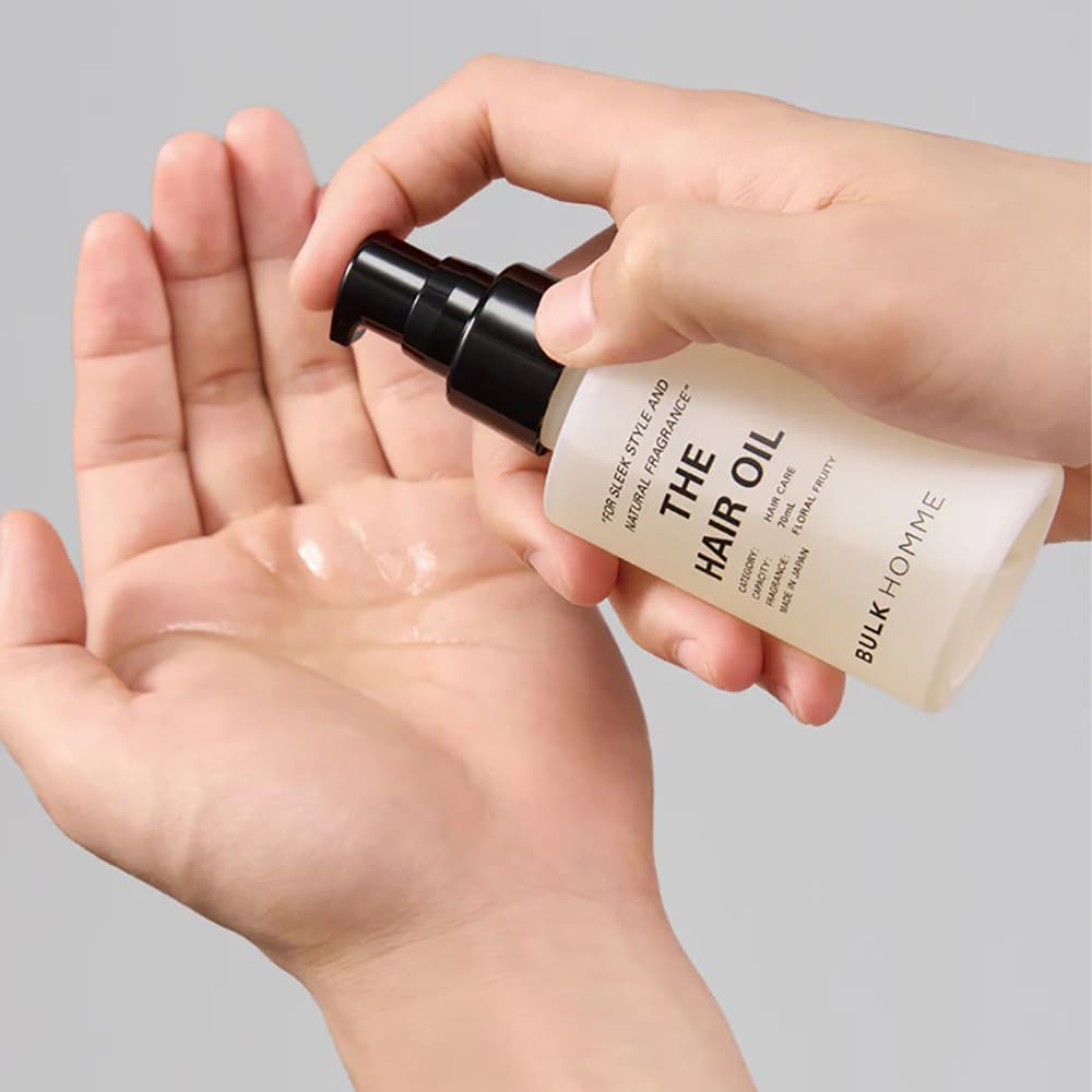 Conseils d'utilisation The Hair Oil BULKHOMME.fr